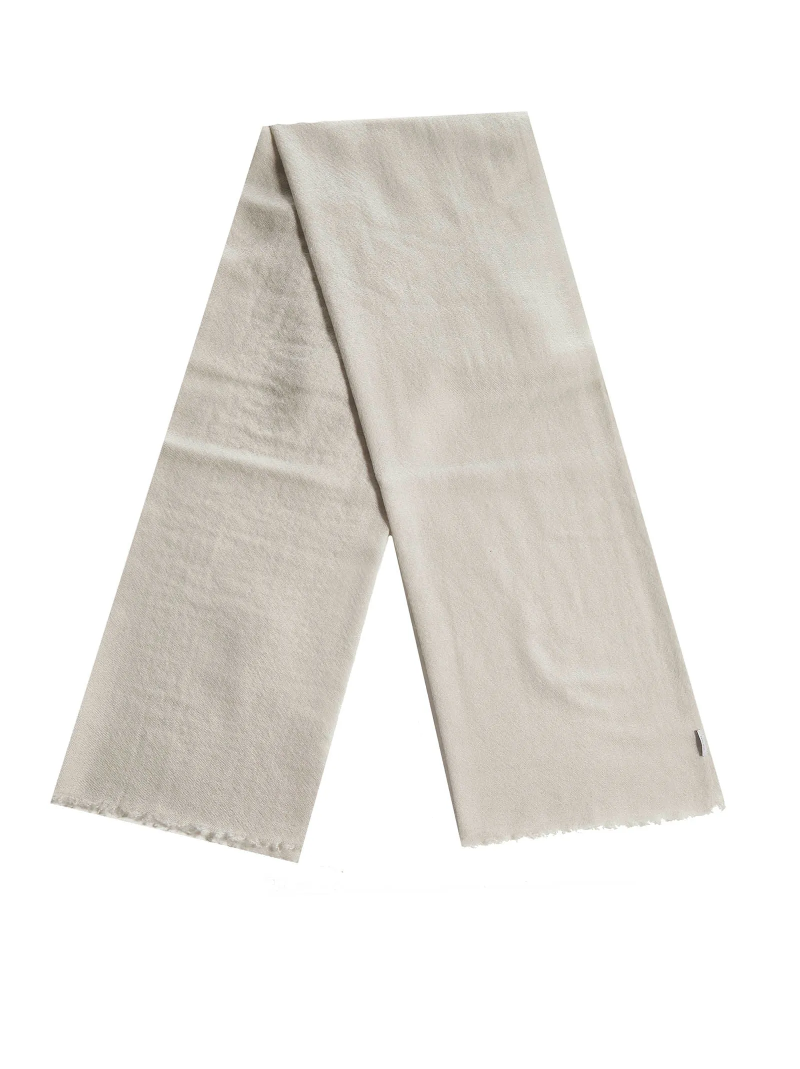 Malo Raw-Edge Knitted Scarf