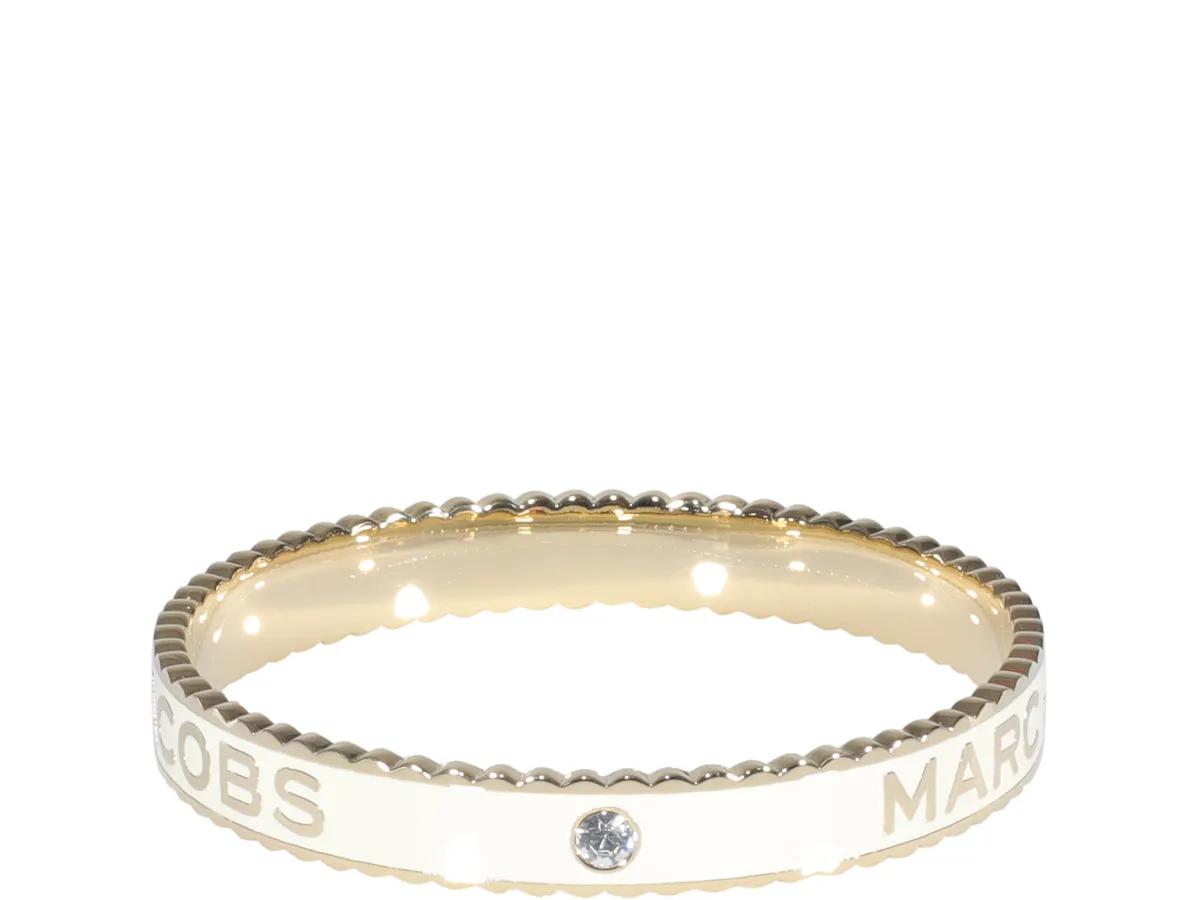 Marc Jacobs The Medallion Logo Detailed Bracelet