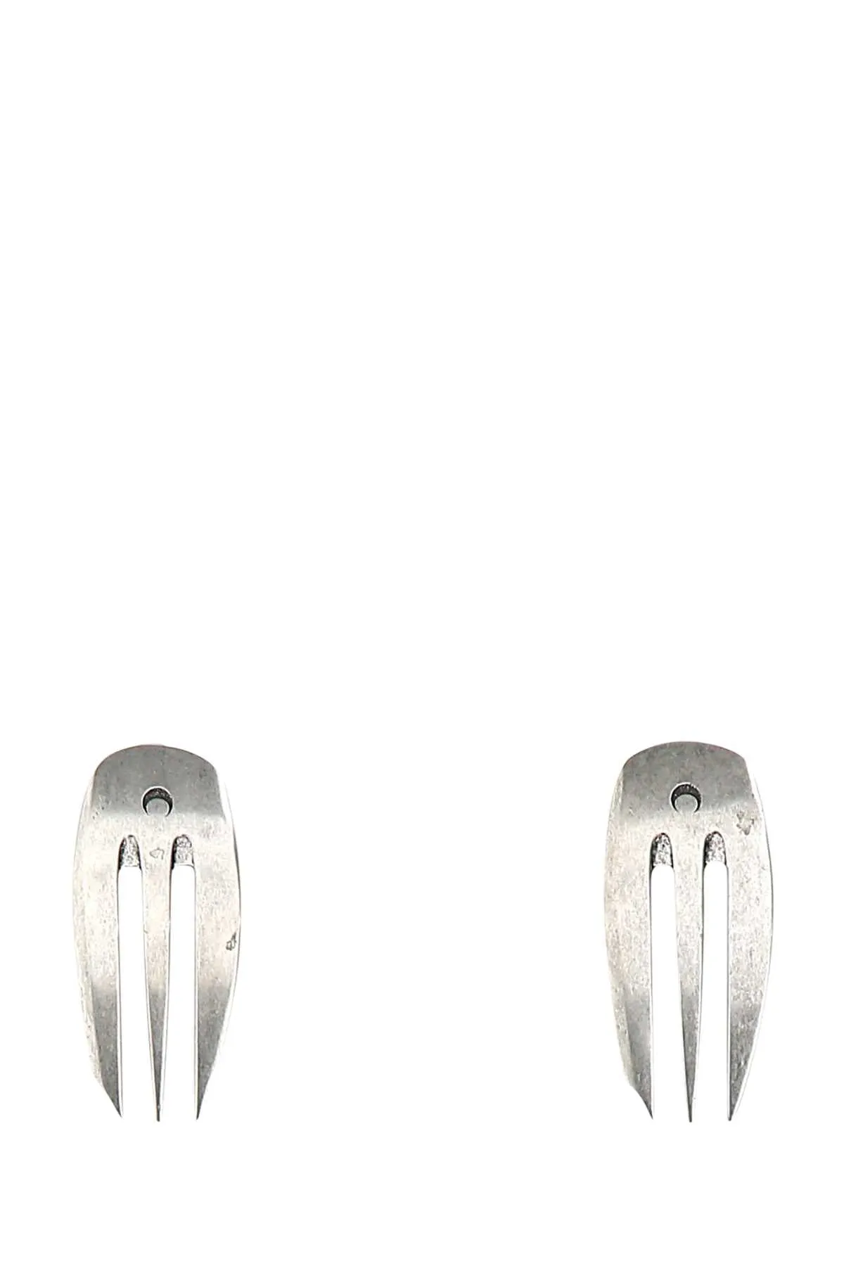 Marine Serre Forks Clip Earrings