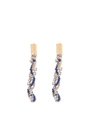 Marni Embellished Drop Earrings