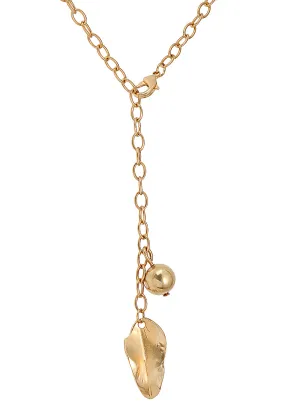 Marni Leaf Pendant Necklace