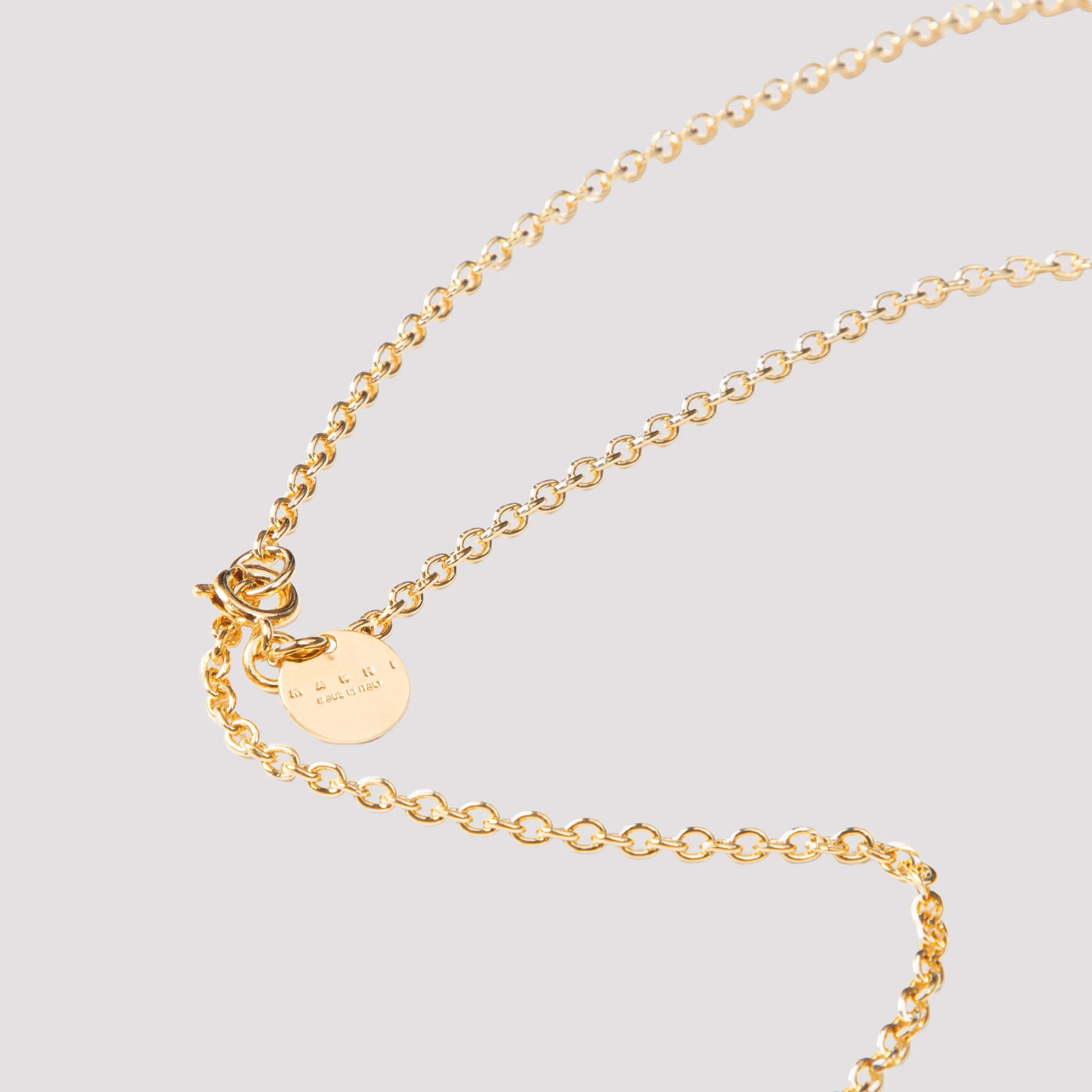Marni Lips Pendant Necklace
