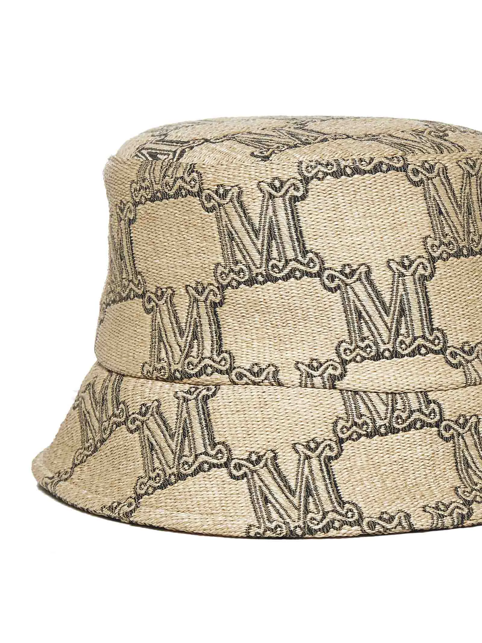 Max Mara Allover Jacquard Monogram Hat