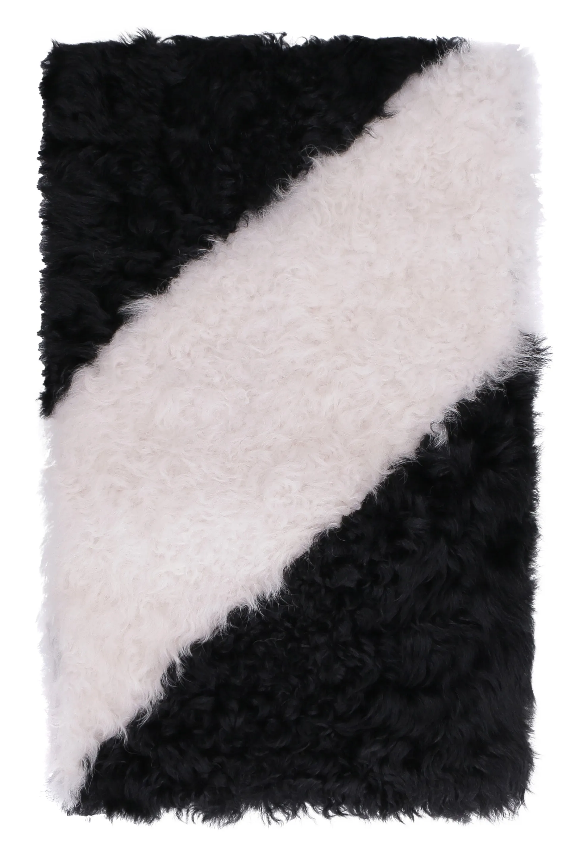 MCM Color Block Maxi Scarf