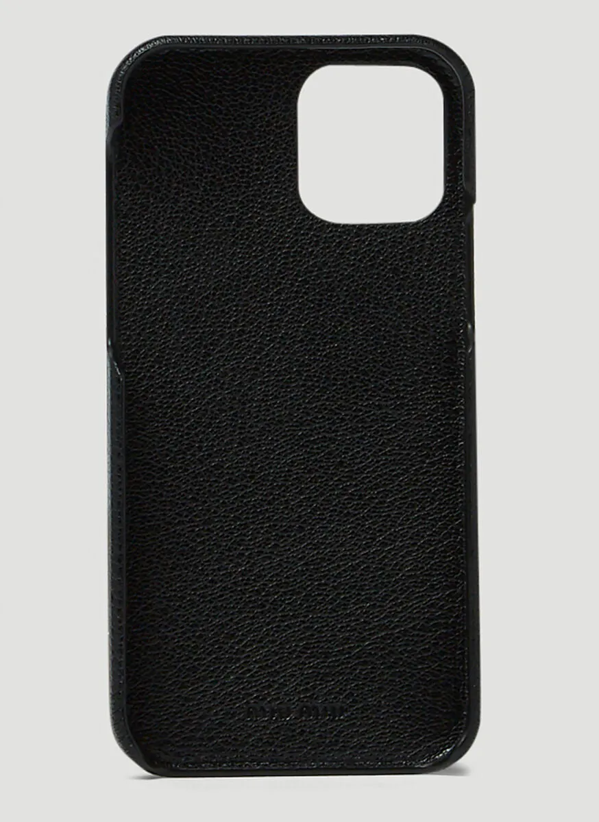 Miu Miu Madras Pearl Ring iPhone 12 Pro Case