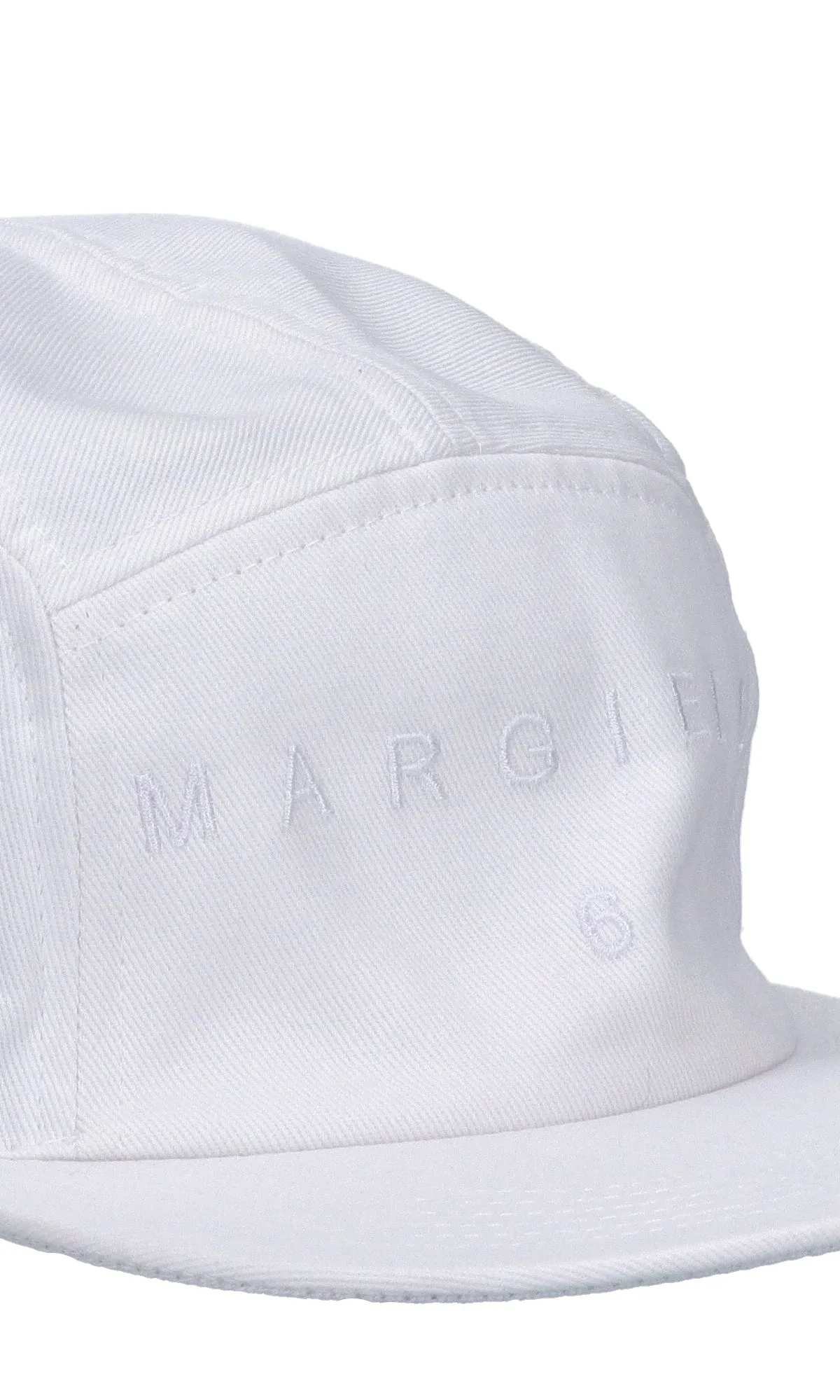 MM6 Maison Margiela Logo Embroidered Adjustable Trucker Cap