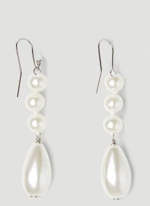 MM6 Maison Margiela Pearl Drop Earrings