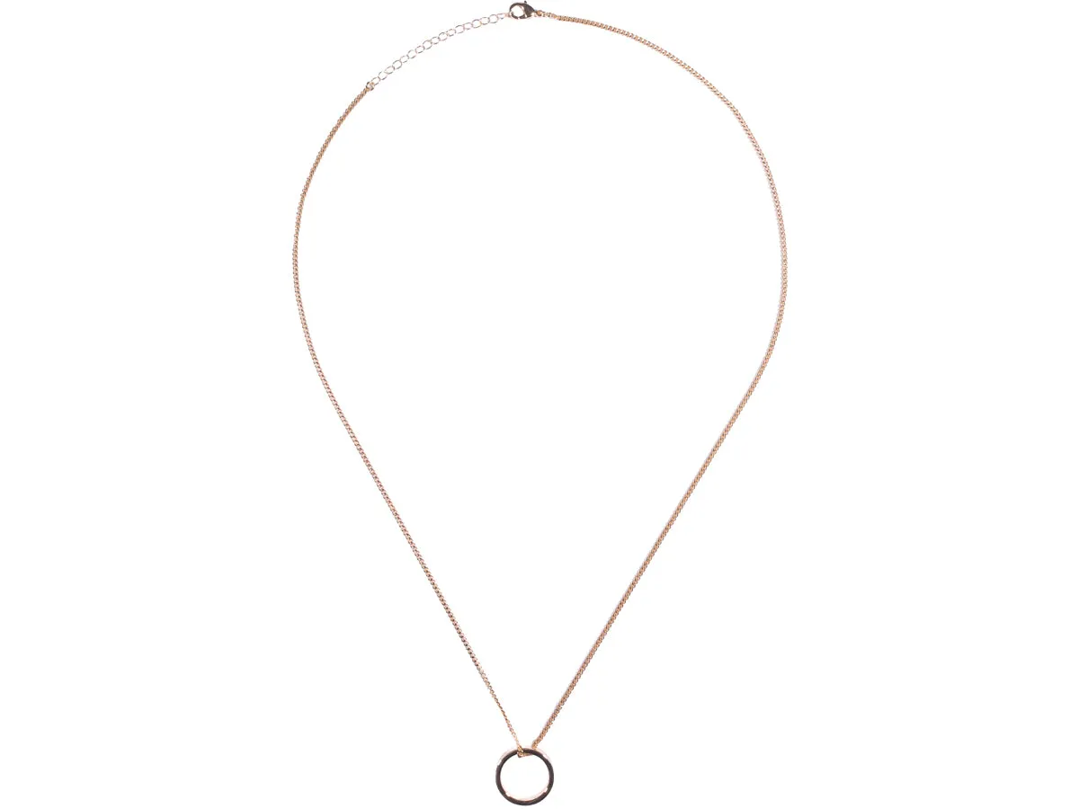 MM6 Maison Margiela Ring Charm Necklace