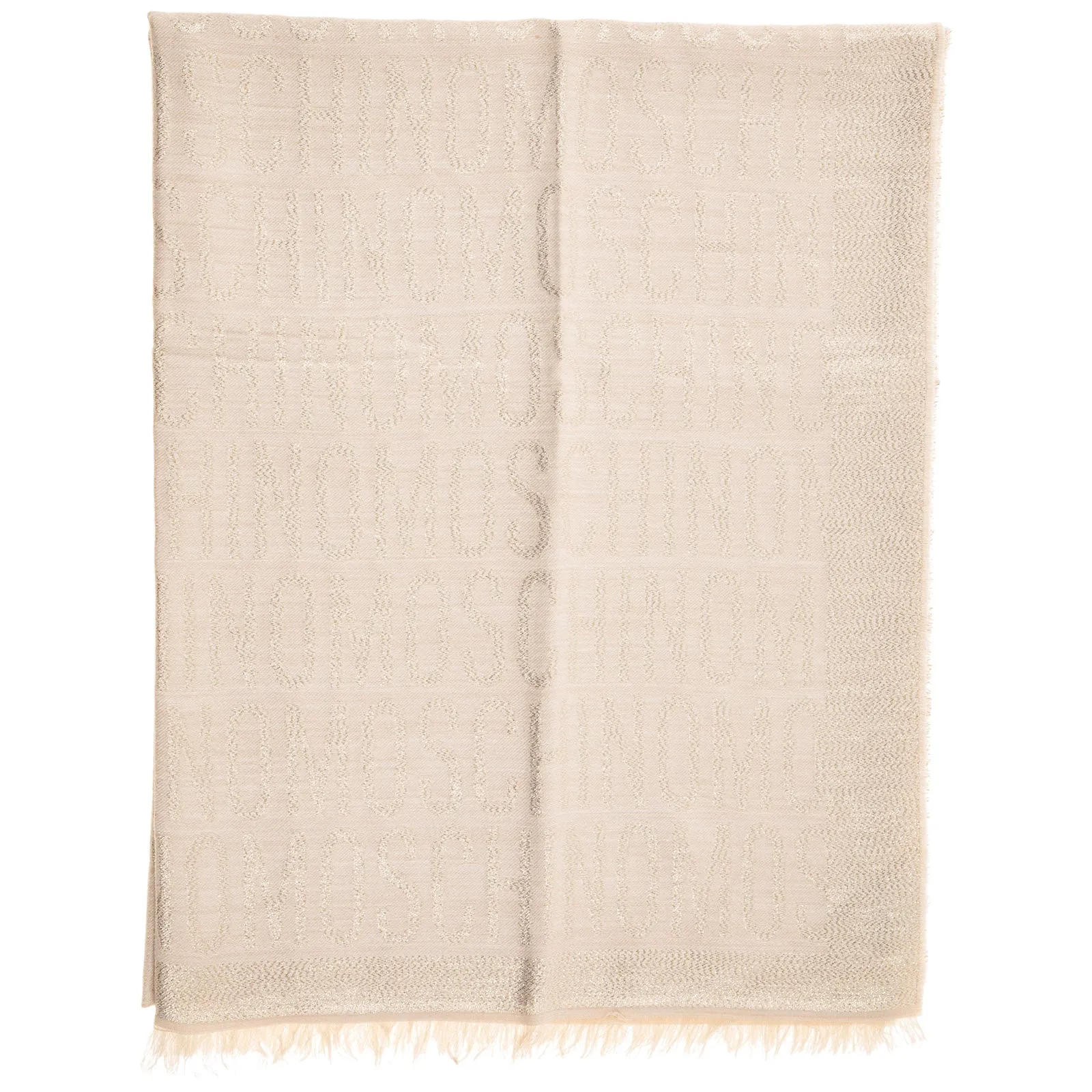 Moschino Allover Logo Scarf