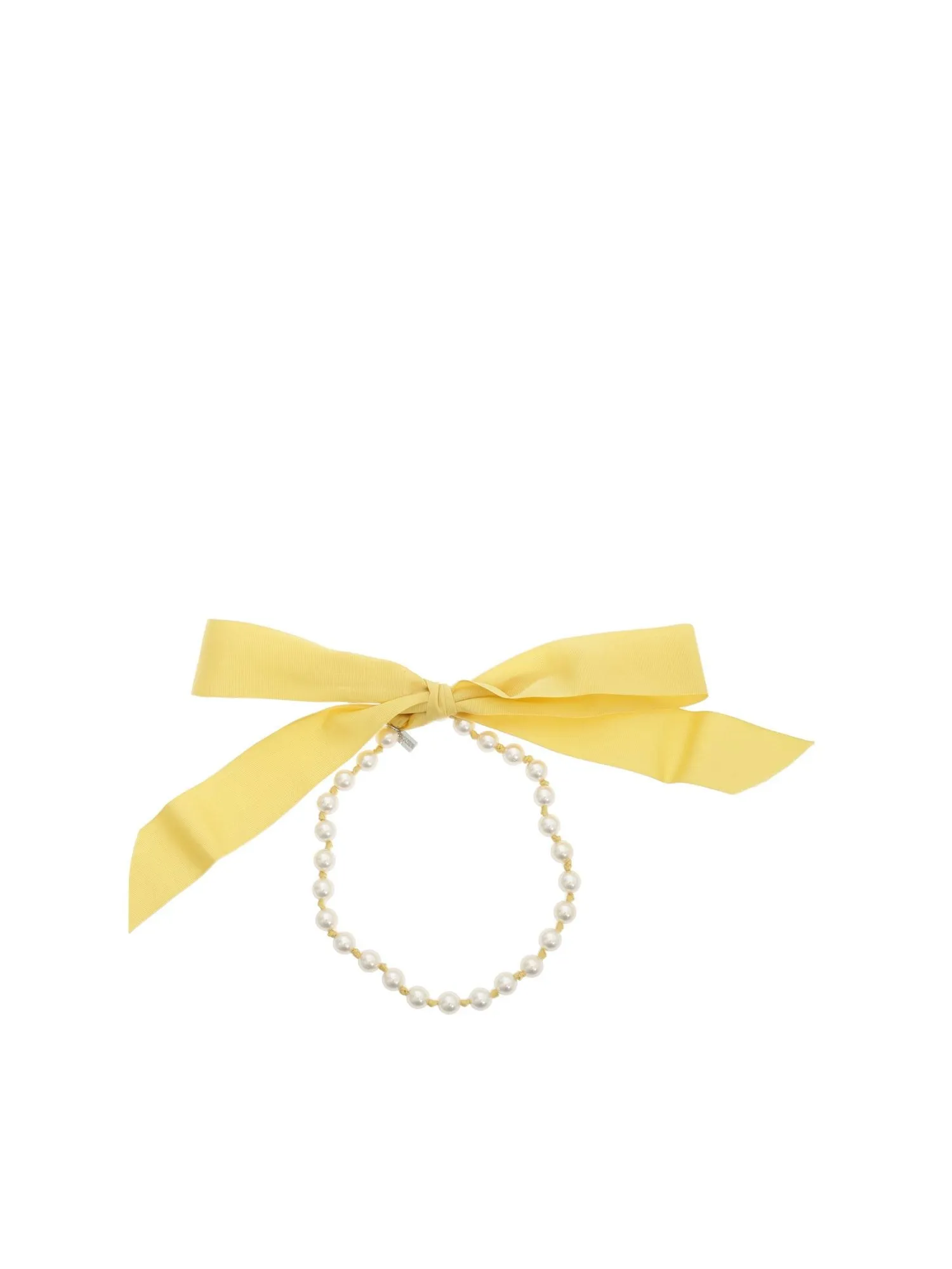 Moschino Embellished Tied Necklace