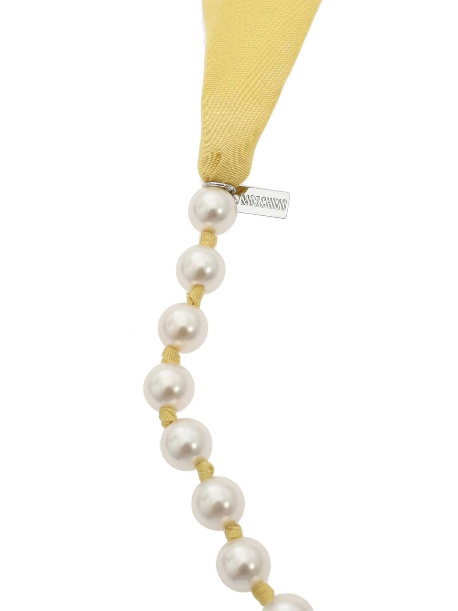 Moschino Embellished Tied Necklace