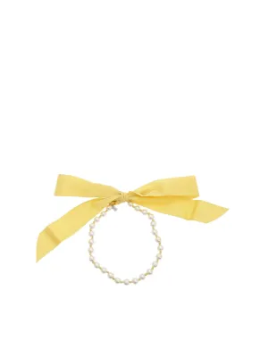Moschino Embellished Tied Necklace