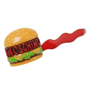 Moschino Logo Engraved Hair Clip