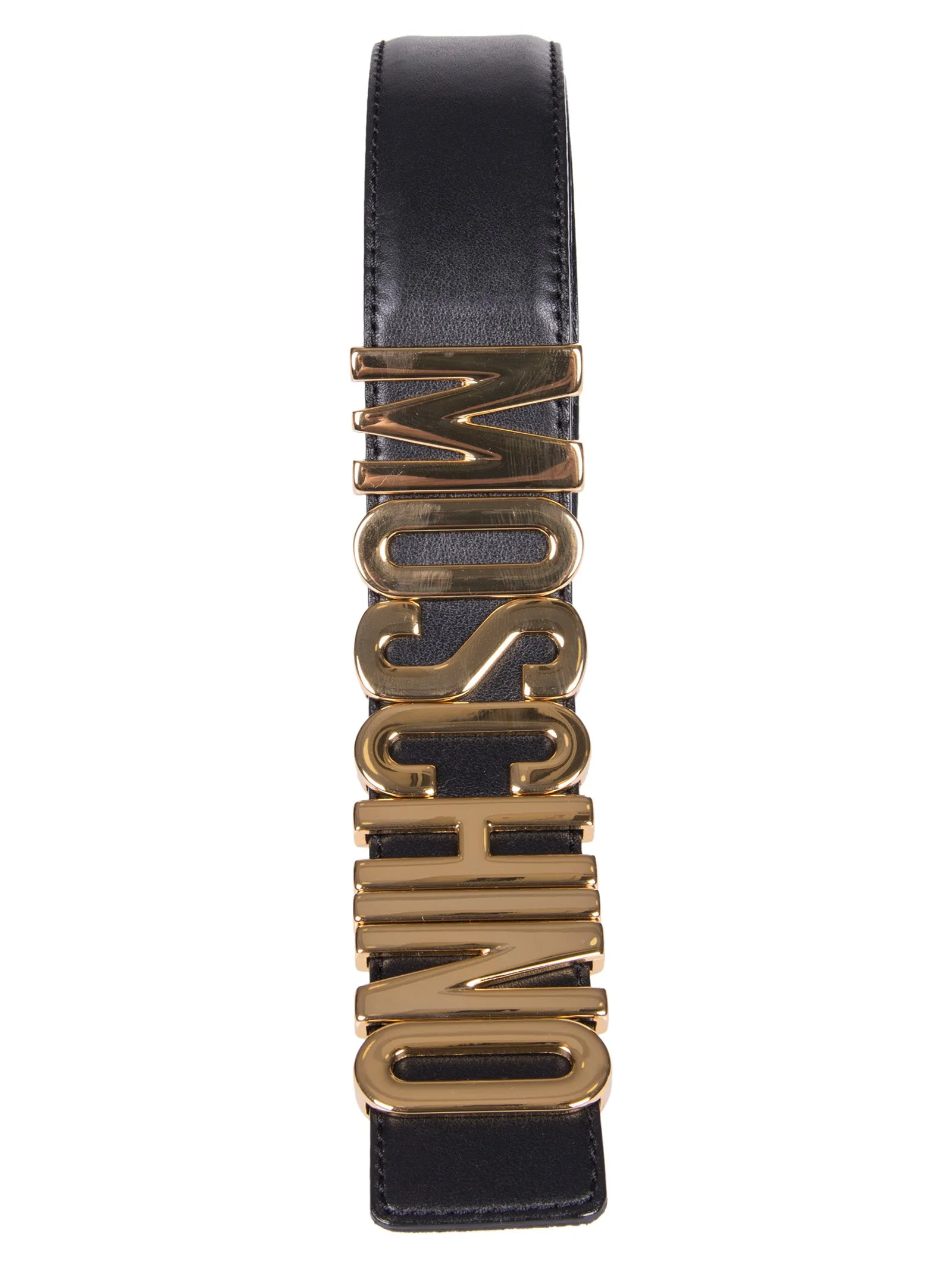 Moschino Logo Lettering Belt