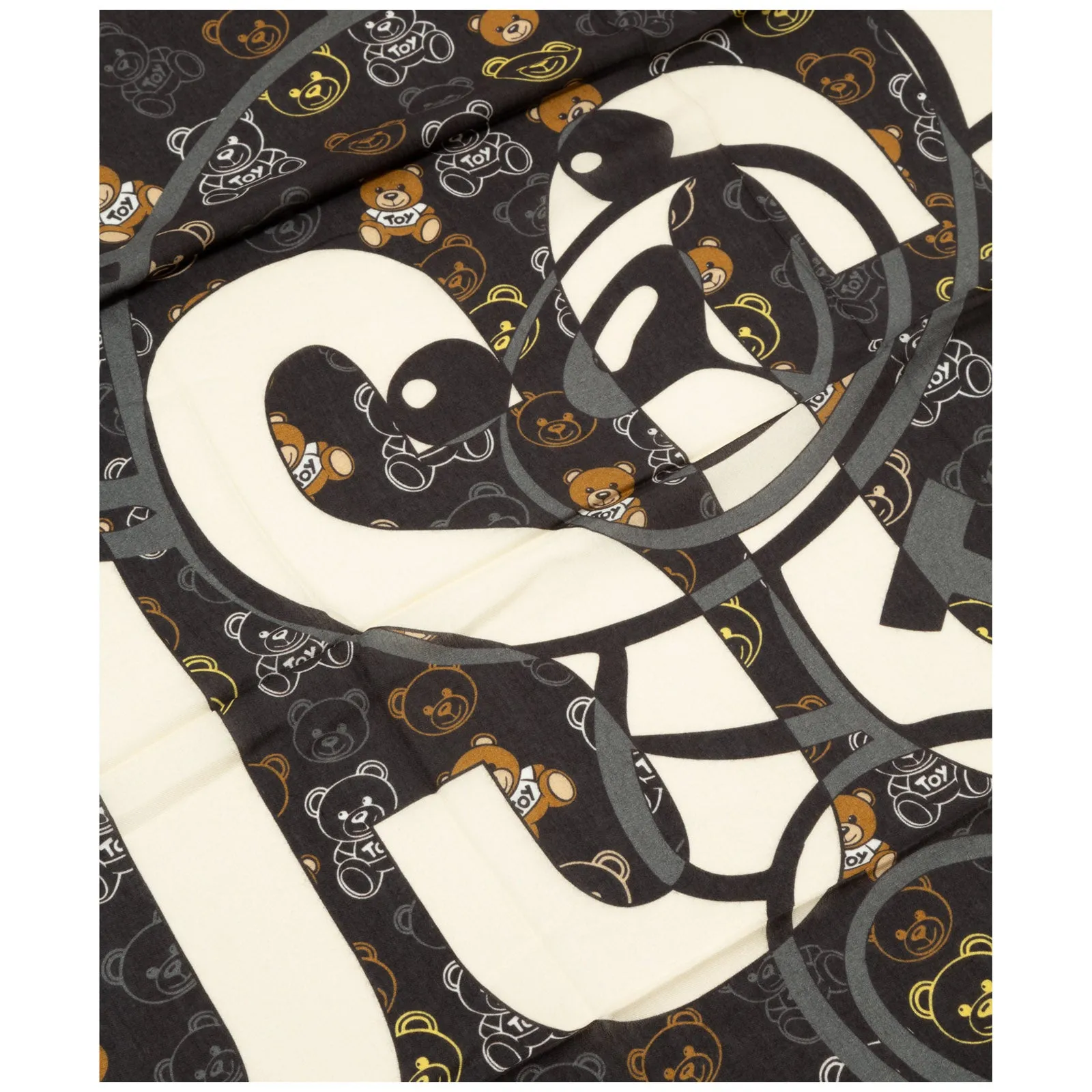 Moschino Logo Printed Scarf