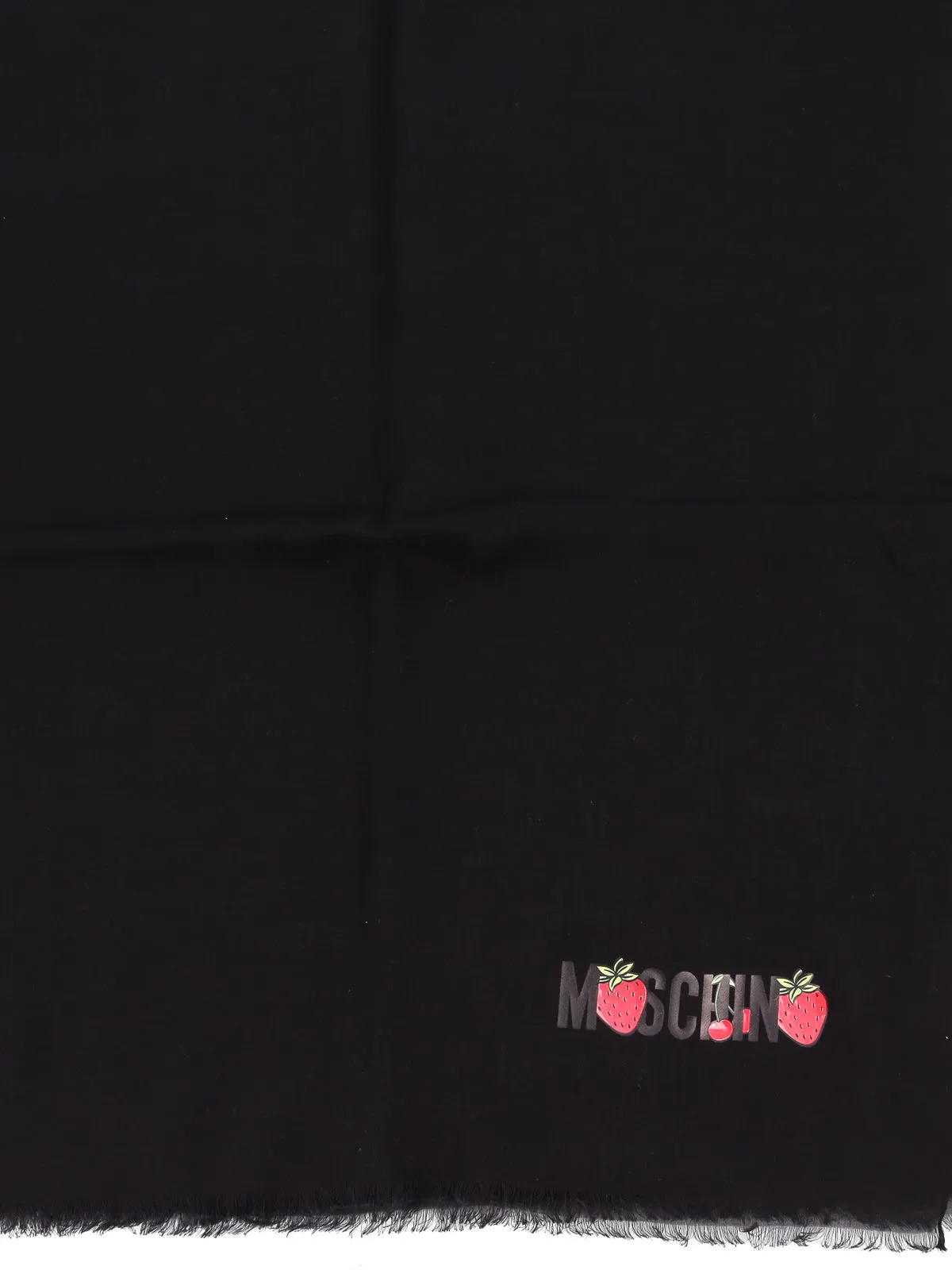 Moschino Logo Printed Scarf