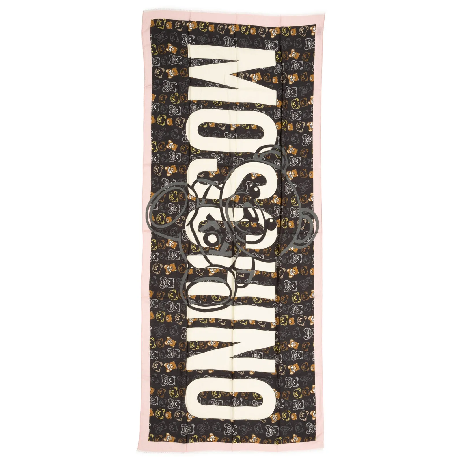 Moschino Logo Printed Scarf