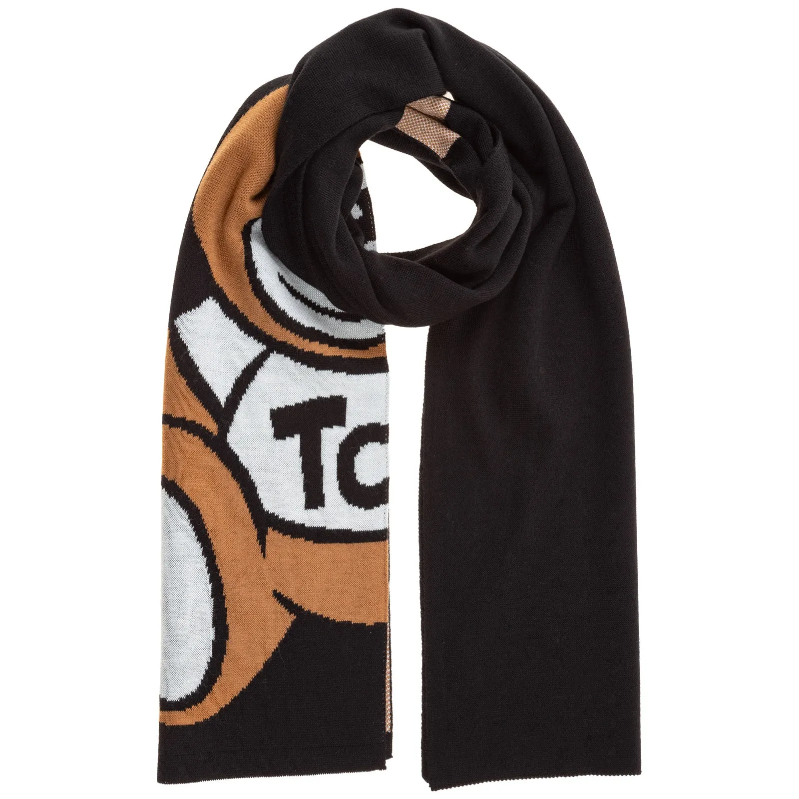 Moschino Teddy Intarsia Scarf