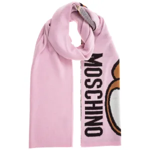 Moschino Teddy Intarsia Scarf