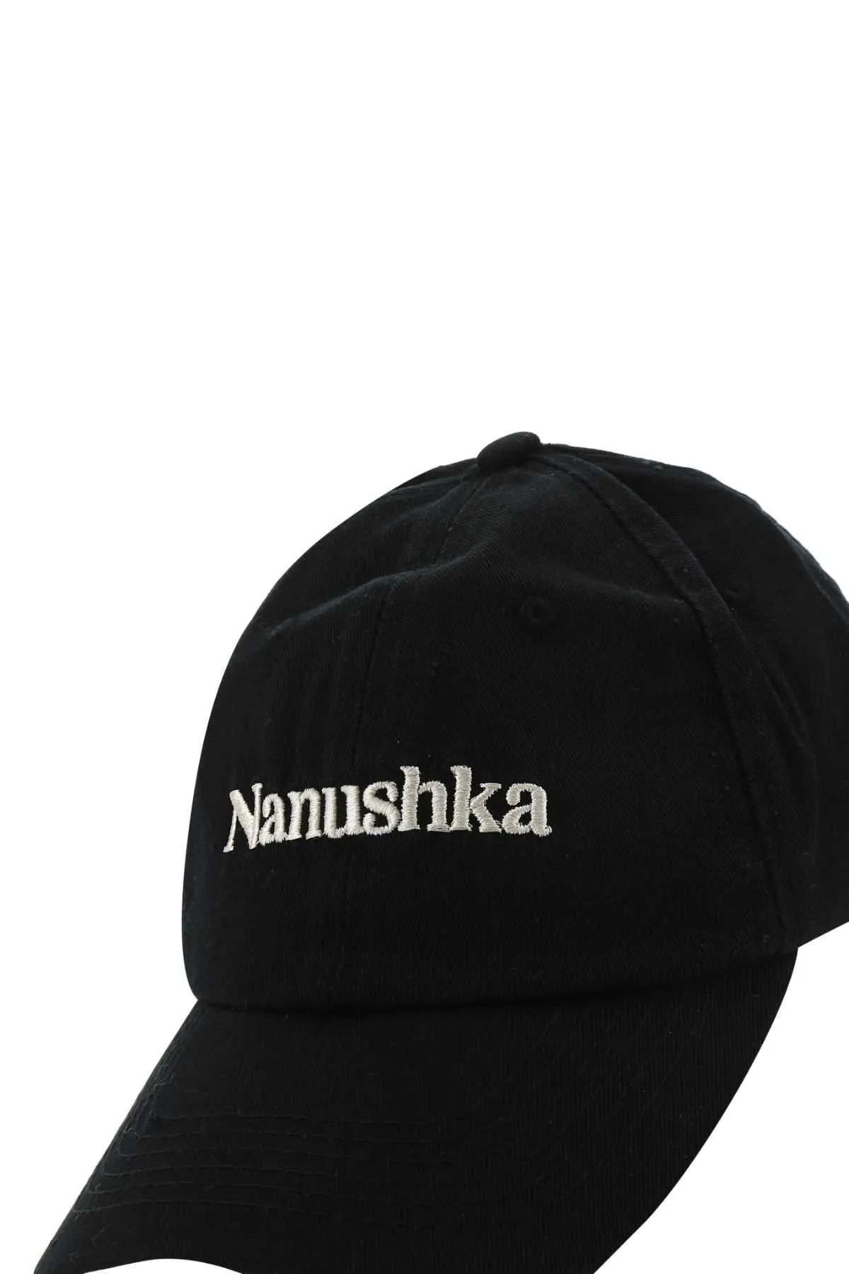 Nanushka Curved Peak Logo Embroidered Baseball Cap