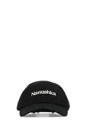 Nanushka Curved Peak Logo Embroidered Baseball Cap