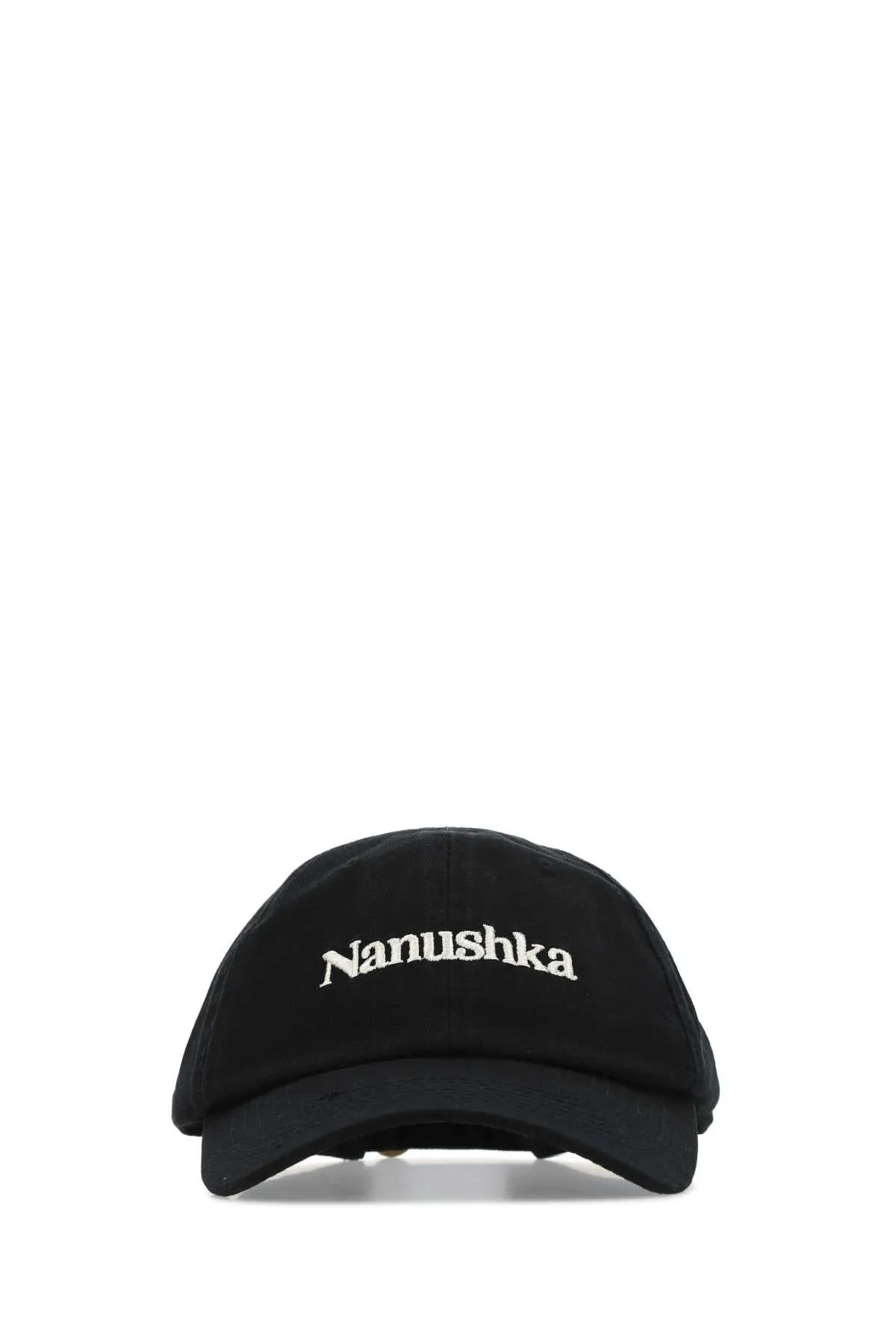 Nanushka Curved Peak Logo Embroidered Baseball Cap
