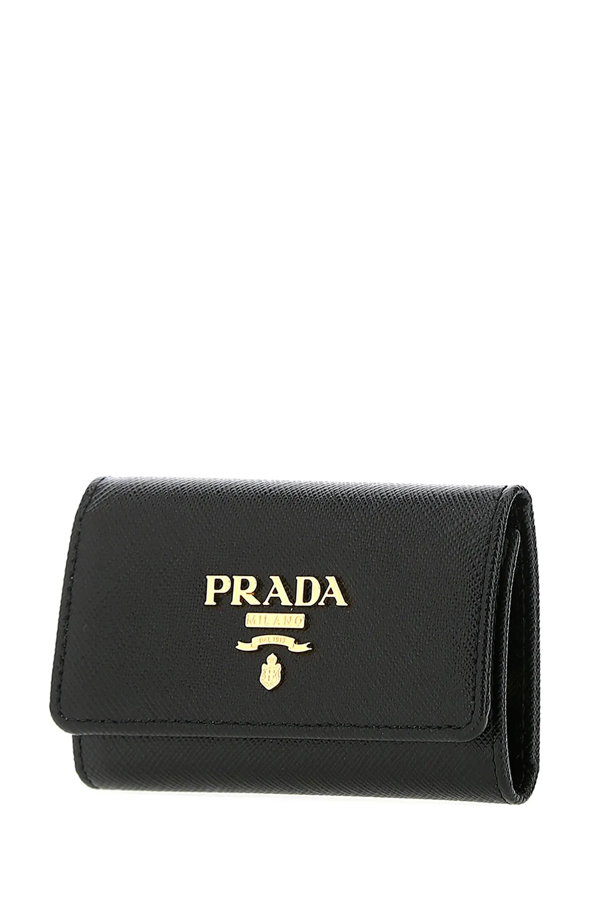 Prada Logo Key Ring Case