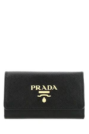 Prada Logo Key Ring Case