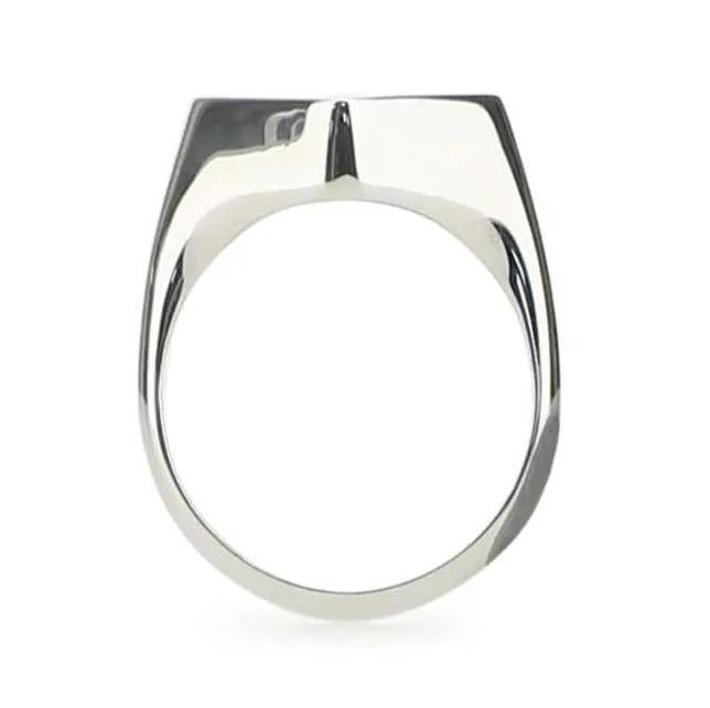 Prada Triangle Logo Symbole Ring