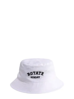 ROTATE Logo Embroidered Bucket Hat