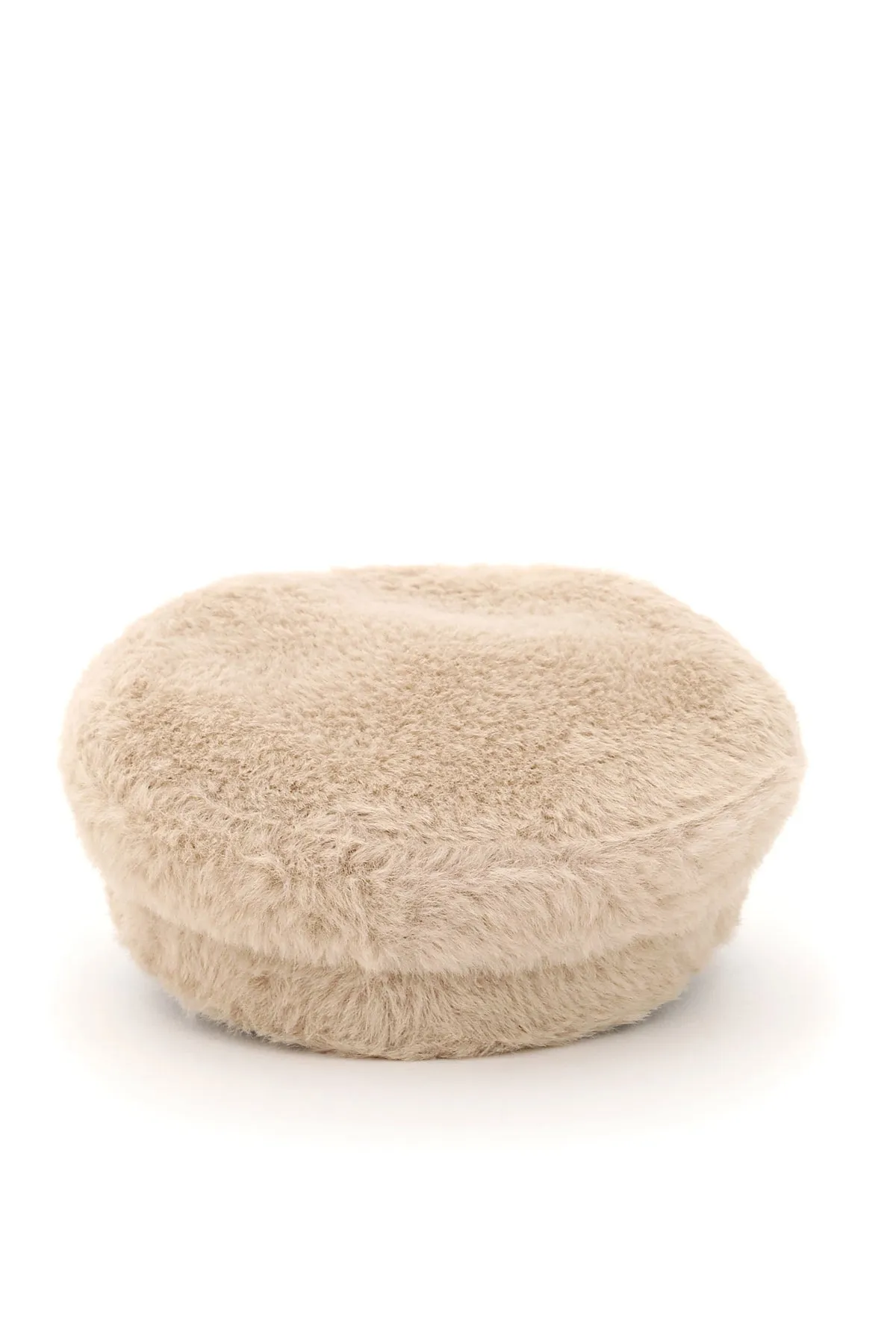 Ruslan Baginskiy Faux Fur Baker Boy Hat