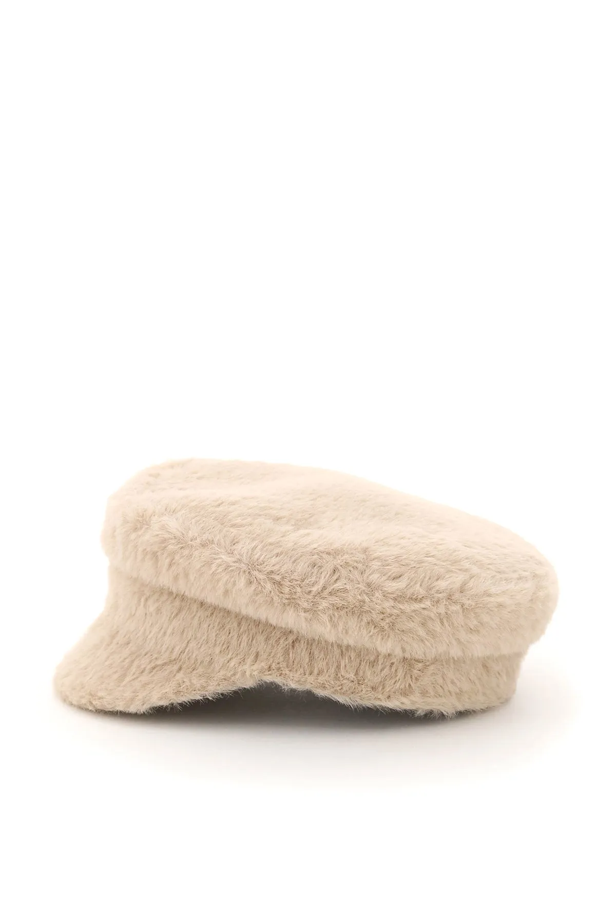 Ruslan Baginskiy Faux Fur Baker Boy Hat