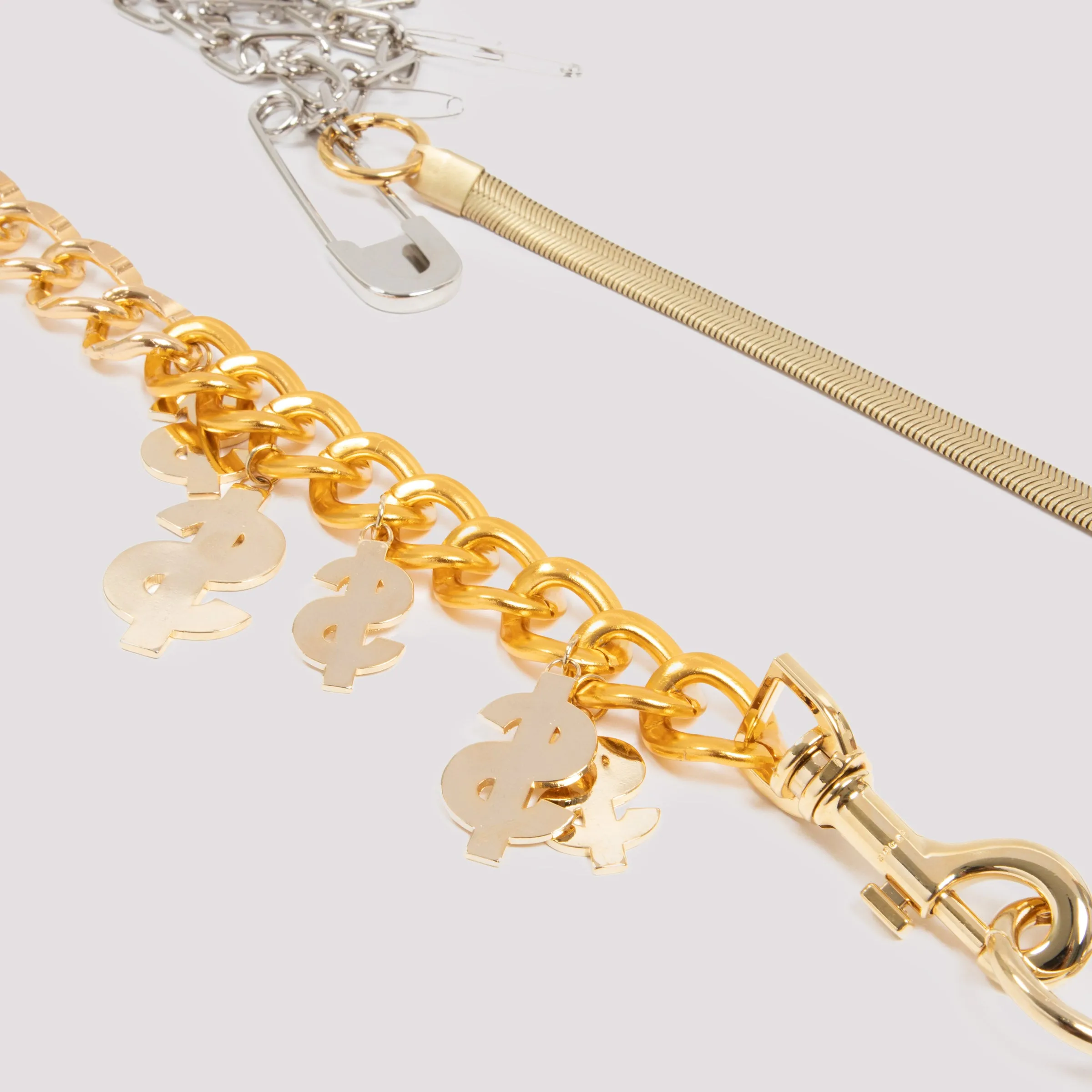 Sacai Mixed Chain Necklace