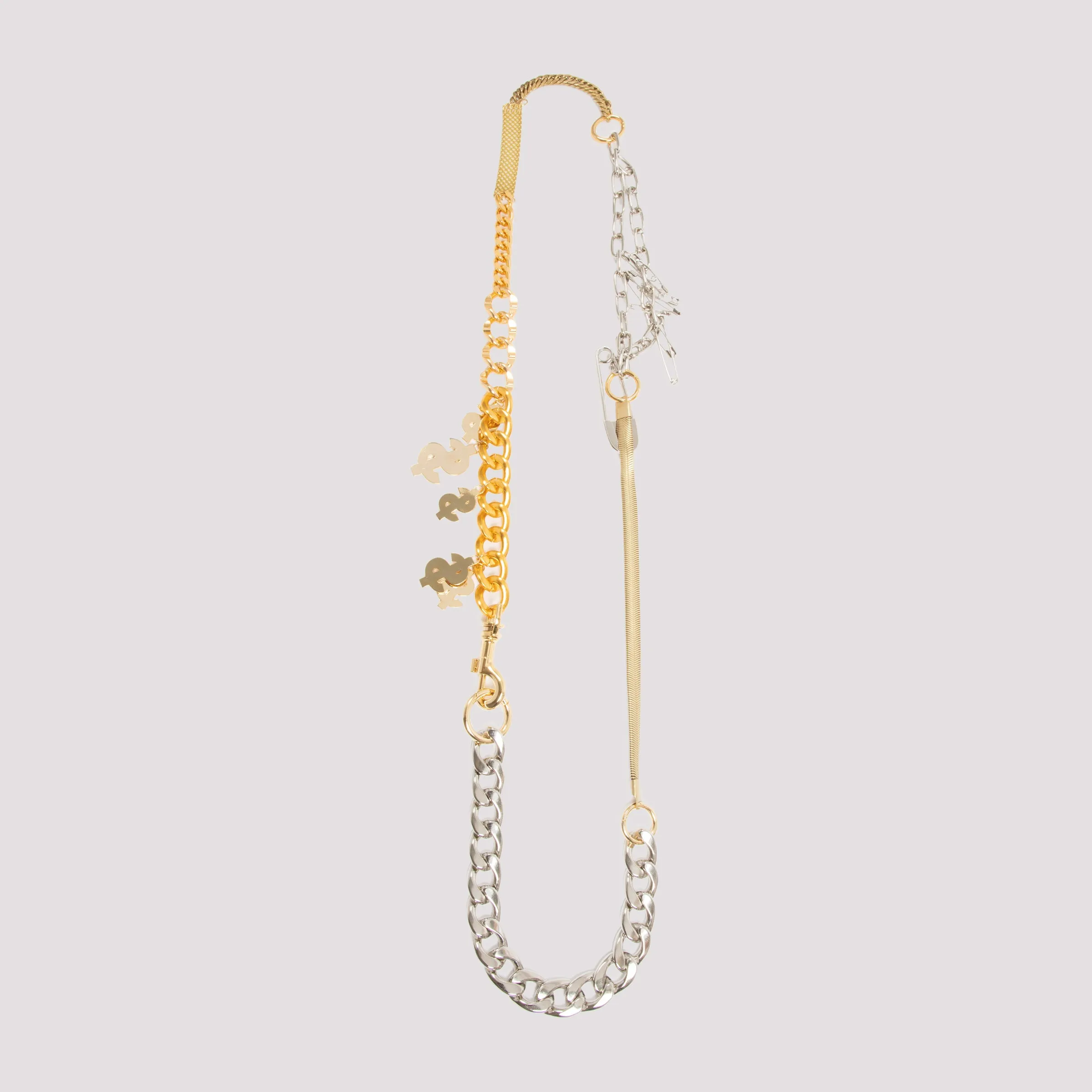 Sacai Mixed Chain Necklace