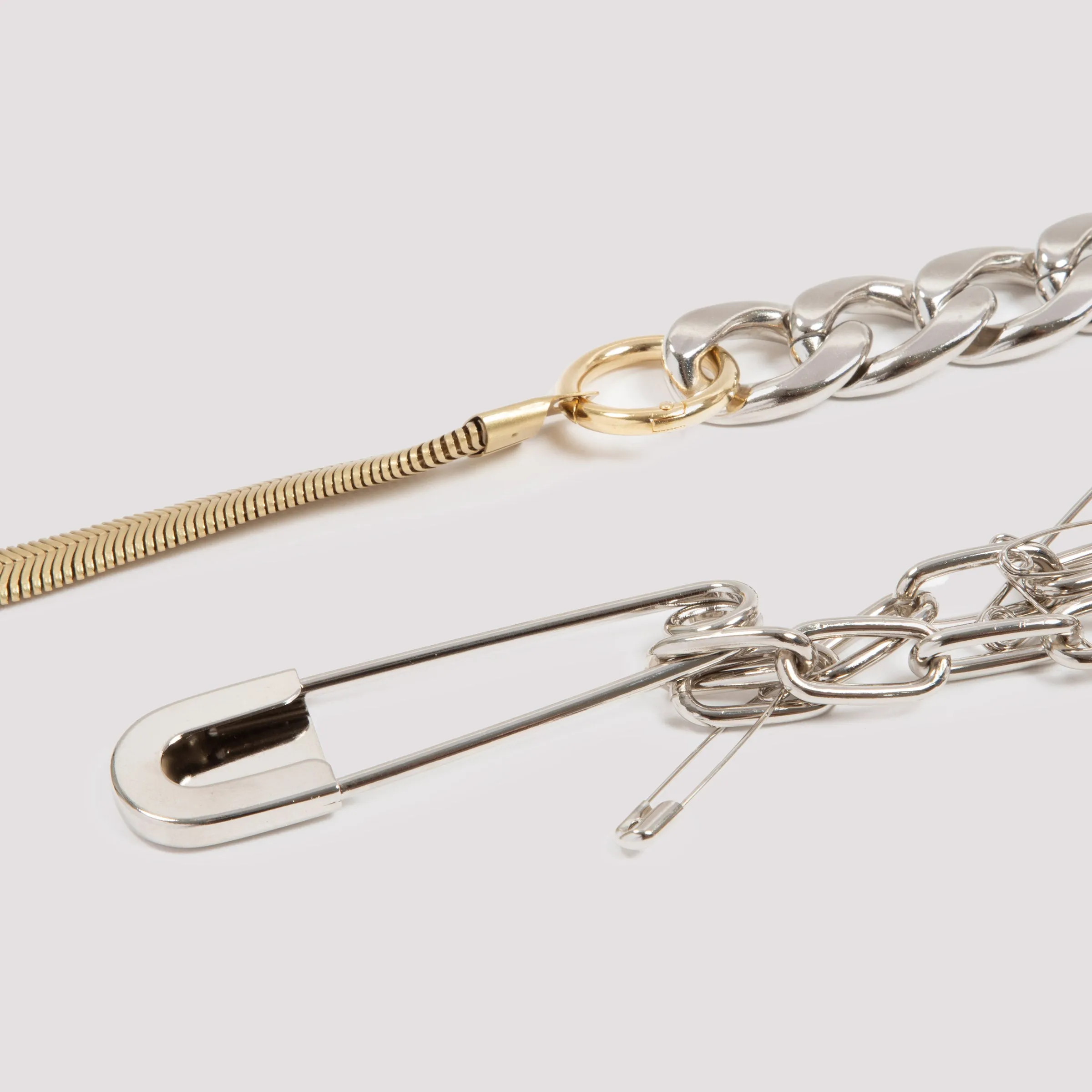 Sacai Mixed Chain Necklace
