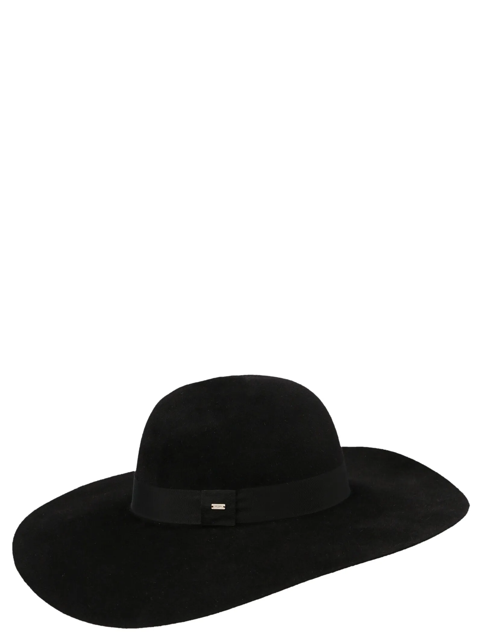 Saint Laurent Asymmetric Fedora Hat