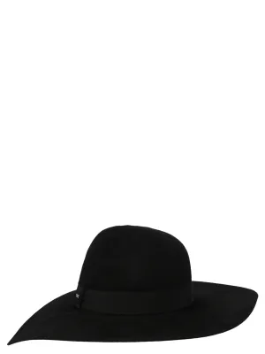 Saint Laurent Asymmetric Fedora Hat