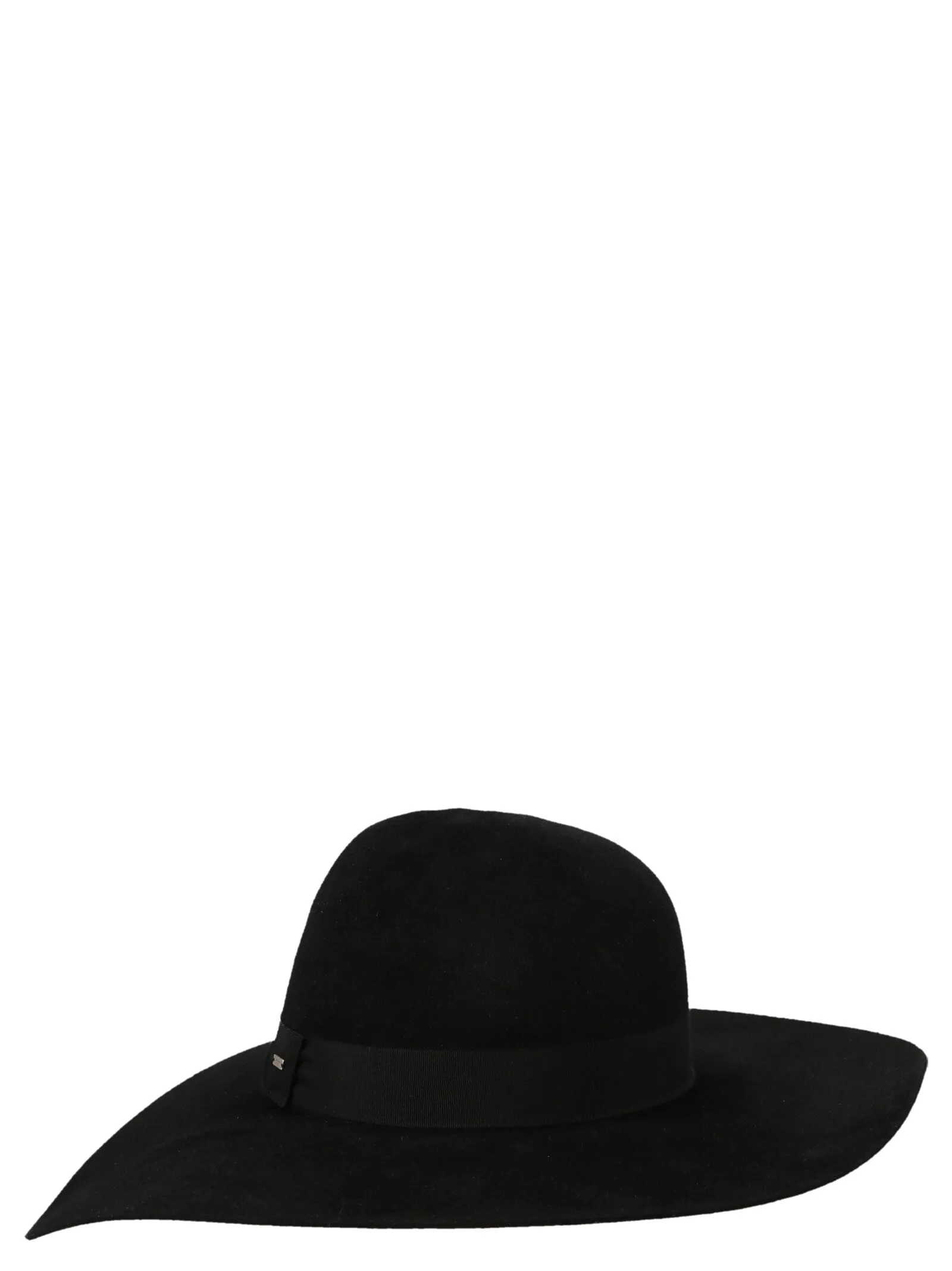 Saint Laurent Asymmetric Fedora Hat