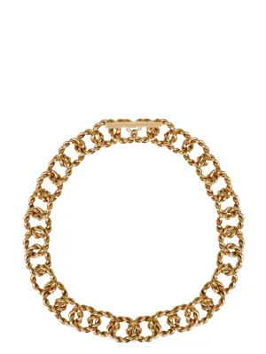 Saint Laurent Chain Choker Necklace
