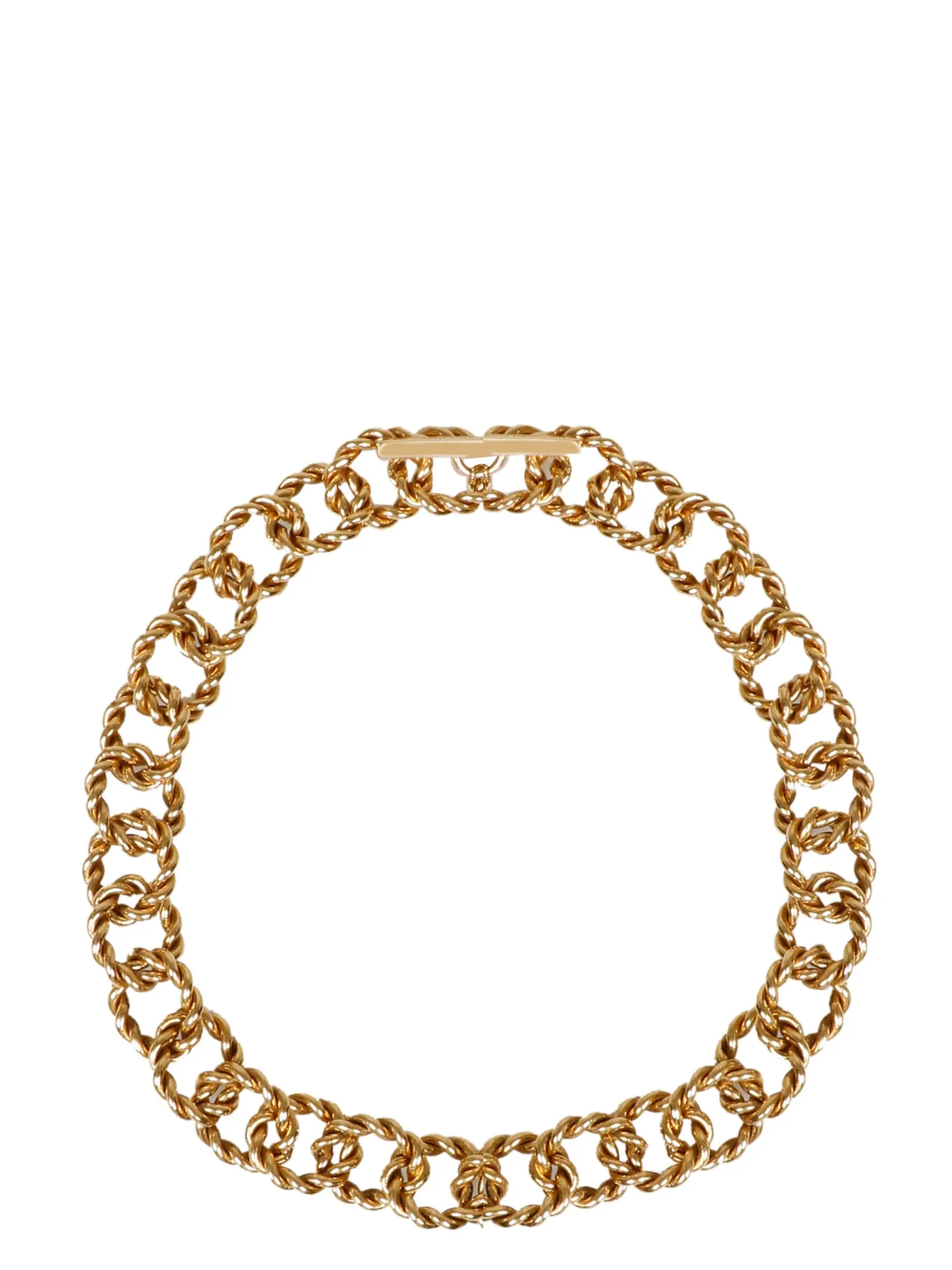 Saint Laurent Chain Choker Necklace