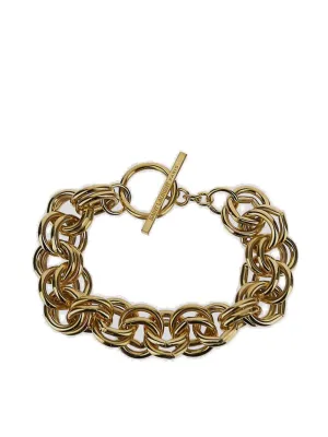Saint Laurent Double-Link Chunky Bracelet