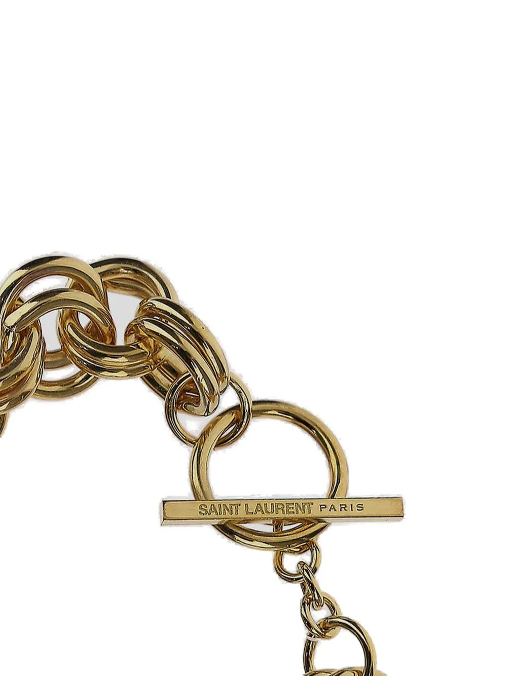 Saint Laurent Double-Link Chunky Bracelet