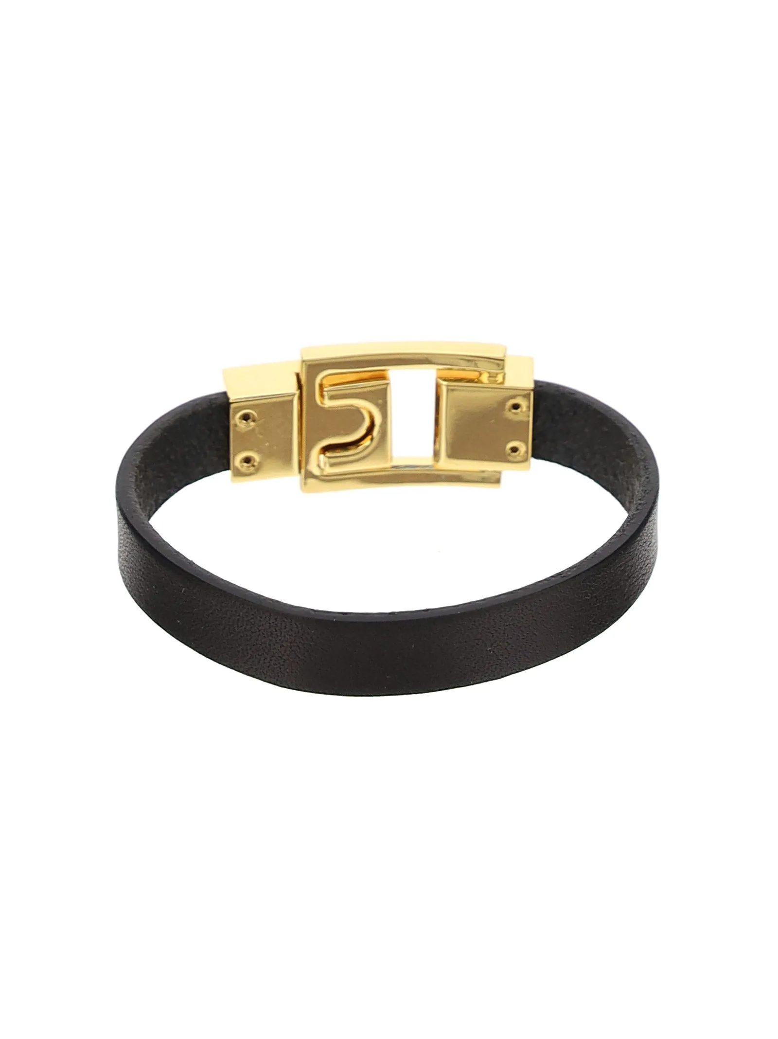 Saint Laurent Engraved Logo Bracelet