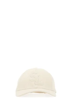 Saint Laurent Logo Embroidered Baseball Cap