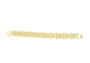 Saint Laurent Logo Engraved Bracelet