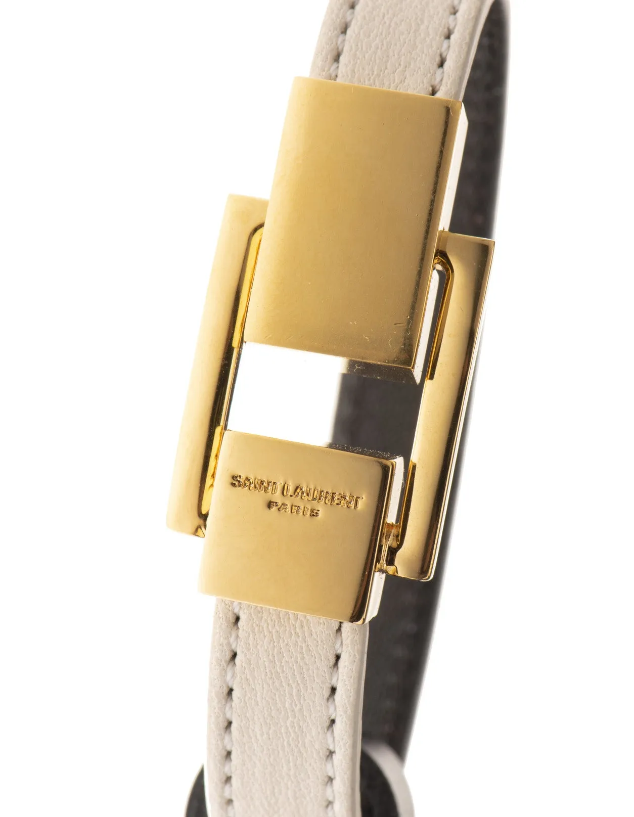 Saint Laurent Logo Engraved Bracelet
