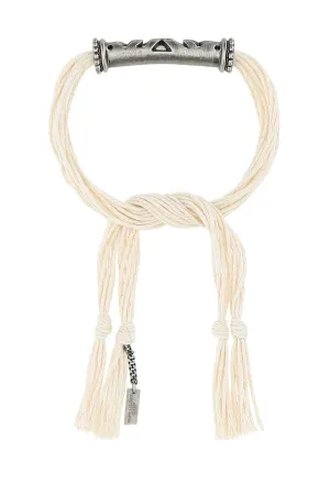 Saint Laurent Logo Engraved Bracelet