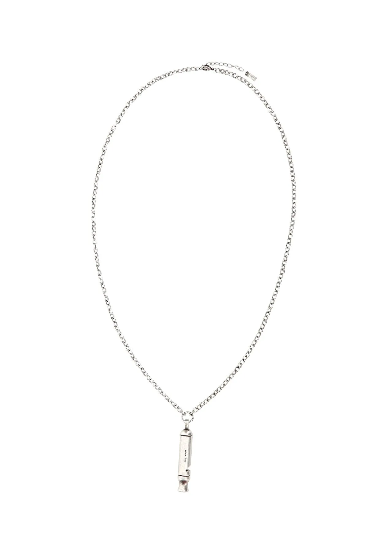 Saint Laurent Long Whistle Charm Necklace