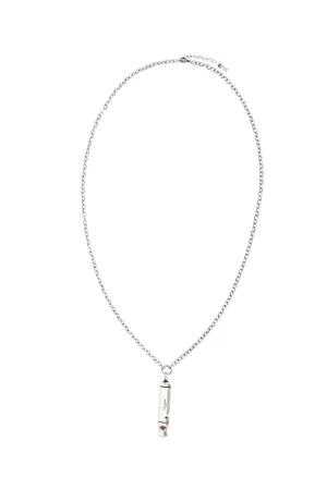 Saint Laurent Long Whistle Charm Necklace