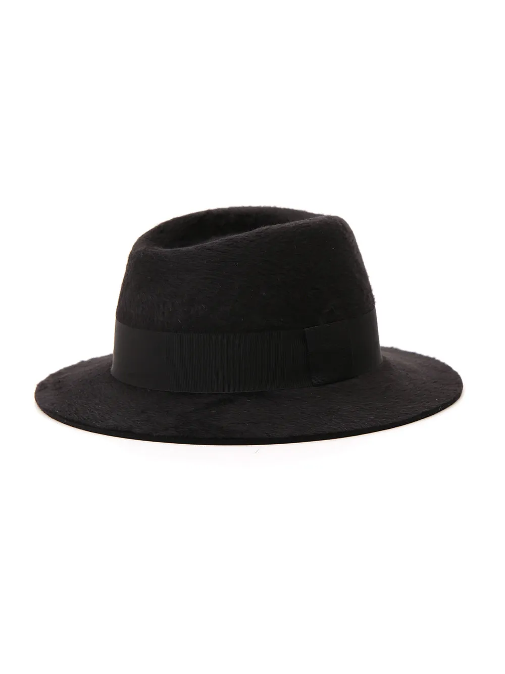 Saint Laurent Ribbon Band Fedora Hat